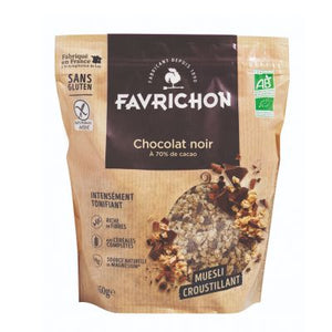 Muesli Croustillant Chocolat Noir 70% 450g