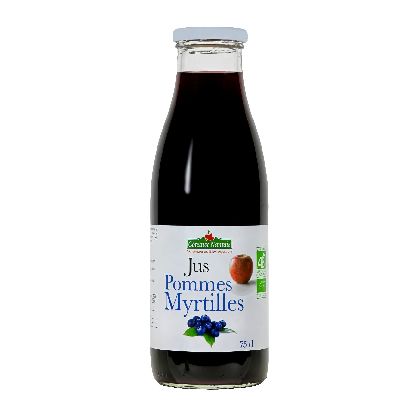 Jus Pommes Myrtilles