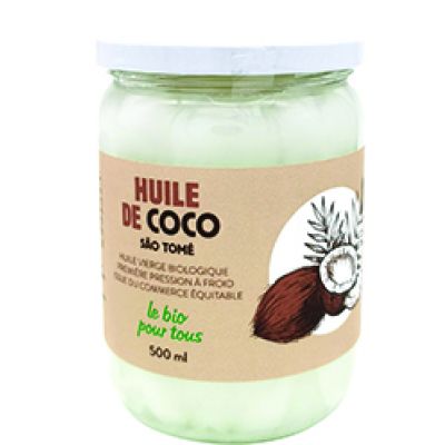 Huile Coco Vierge Lt De Sao Tomé Et Principe