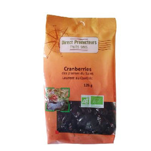 Cranberries 125g De Canada